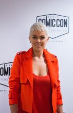 SERINDA SWAN at Paris Comic-con at Grande Halle de la Villette 10/28/2017