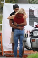 SHAILENE WOODLEY and Ben Volavola Kissing Out in Auckland 10/09/2017