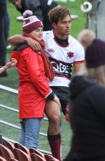 SHAILENE WOODLEY and Ben Volavola Kissing Out in Auckland 10/09/2017