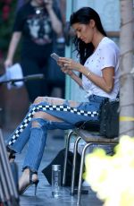 SHANINA SHAIK and NICOLE WILLIAMS Out for Coffee in Los Angeles 10/10/2017