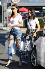 SHANINA SHAIK and NICOLE WILLIAMS Out for Coffee in Los Angeles 10/10/2017
