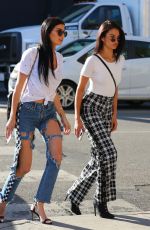 SHANINA SHAIK and NICOLE WILLIAMS Out for Coffee in Los Angeles 10/10/2017