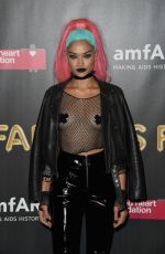 SHANINA SHAIK at 2017 Amfar Fabulous Fund Fair in New York 10/28/2017