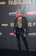 SHANINA SHAIK at 2017 Amfar Fabulous Fund Fair in New York 10/28/2017