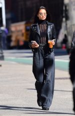 SHANINA SHAIK Out and About in New York 10/18/2017