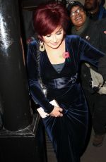 SHARON OSBOURNE at Pride of Britain Awards 2017 in London 10/30/2017
