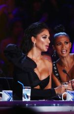 SHARON OSBOURNE, NICOLE SCHERZINGER and ALESHA DIXON at The X Factor Show 10/29/2017