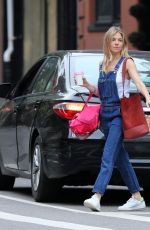 SIENNA MILLER at Le Pain Quotieden in New York 10/14/2017