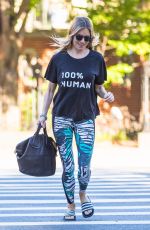 SIENNA MILLER in Tights Out in New York 10/11/2017