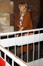 SIENNA MILLER Leaves Apollo Theatre in London 10/02/2017