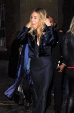 SIENNA MILLER Leaves Apollo Theatre in London 10/07/2017