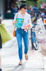 SIENNA MILLER Out and About in New York 10/11/2017