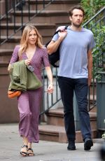 SIENNA MILLER Out in New York 01/15/2017