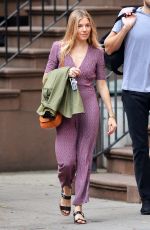 SIENNA MILLER Out in New York 01/15/2017