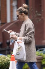 SIENNA MILLER Out in New York 10/11/2017