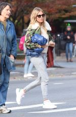 SIENNA MMILLER Out and About in New York 10/30/2017
