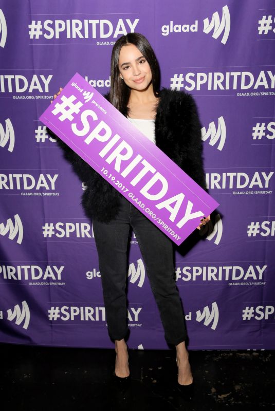 SOFIA CARSON at Justin Tranter and Glaad Present Believer Spirit Day Concert in Los Angeles 01/18/2017