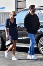 SOFIA RICHIE and Scott Disick at Cross Creek Mall in Malibu 10/28/2017