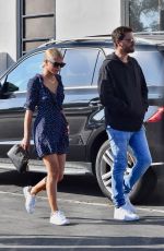 SOFIA RICHIE and Scott Disick at Cross Creek Mall in Malibu 10/28/2017