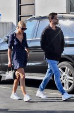 SOFIA RICHIE and Scott Disick at Cross Creek Mall in Malibu 10/28/2017