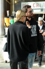 SOFIA RICHIE and Scott Disick Out in Venice 10/17/2017