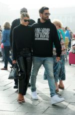SOFIA RICHIE and Scott Disick Out in Venice 10/17/2017