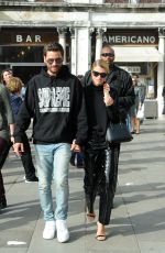SOFIA RICHIE and Scott Disick Out in Venice 10/17/2017