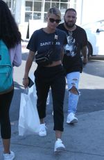 SOFIA RICHIE Out for Lunch in West Hollywood 10/05/2017