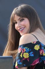 SOFIA VERGARA on the Set of Extra at Universal Studios 10/23/2017