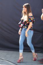 SOFIA VERGARA on the Set of Extra at Universal Studios 10/23/2017