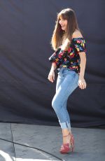 SOFIA VERGARA on the Set of Extra at Universal Studios 10/23/2017