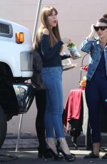 SOFIA VERGARA on the Set of Modern Family in Los Angeles 10/17/2017