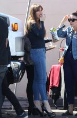 SOFIA VERGARA on the Set of Modern Family in Los Angeles 10/17/2017