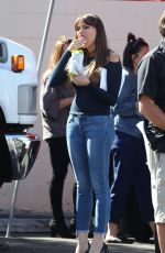 SOFIA VERGARA on the Set of Modern Family in Los Angeles 10/17/2017