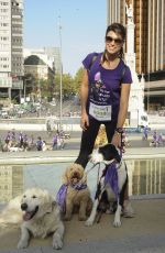 SONIA FERRER at Perroton Race of Solidarity in Madrid 10/15/2017