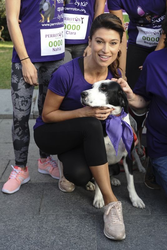 SONIA FERRER at Perroton Race of Solidarity in Madrid 10/15/2017