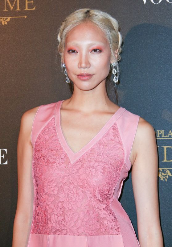 SOO JOO PARK at Vogue Party at Paris Fashion Week 10/01/2017
