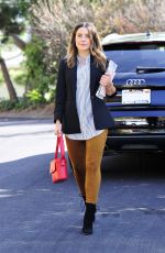 SOPHIA BUSH Heading to a Meeting in Los Angeles 10/03/2017