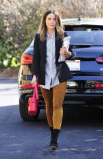 SOPHIA BUSH Heading to a Meeting in Los Angeles 10/03/2017