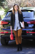 SOPHIA BUSH Heading to a Meeting in Los Angeles 10/03/2017
