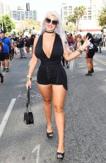 SOPHIA VEGAS WOLLERSHEIM at Amber Rose’s 3rd Annual Slutwalk in Los Angeles 10/01/2017