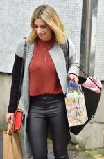 STACEY SOLOMON Leaves ITV Studios in London 10/13/2017