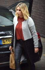 STACEY SOLOMON Leaves ITV Studios in London 10/13/2017