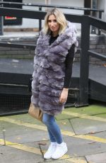 STACEY SOLOMON Leaves ITV Studios in London 10/20/2017