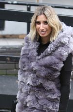 STACEY SOLOMON Leaves ITV Studios in London 10/20/2017