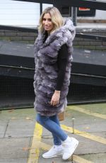 STACEY SOLOMON Leaves ITV Studios in London 10/20/2017