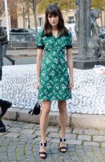 STACY MARTIN at Miu Miu Show at Paris Fashion Week 10/03/2017