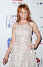 STEF DAWSON at 6th Annual Australians in Film Award and Benefit Dinner in Los Angeles 10/18/2017