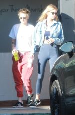 STELLA MAXWELL and KRISTEN STEWART at Quench in Los Angeles 10/22/2017
