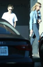 STELLA MAXWELL and KRISTEN STEWART at Quench in Los Angeles 10/22/2017